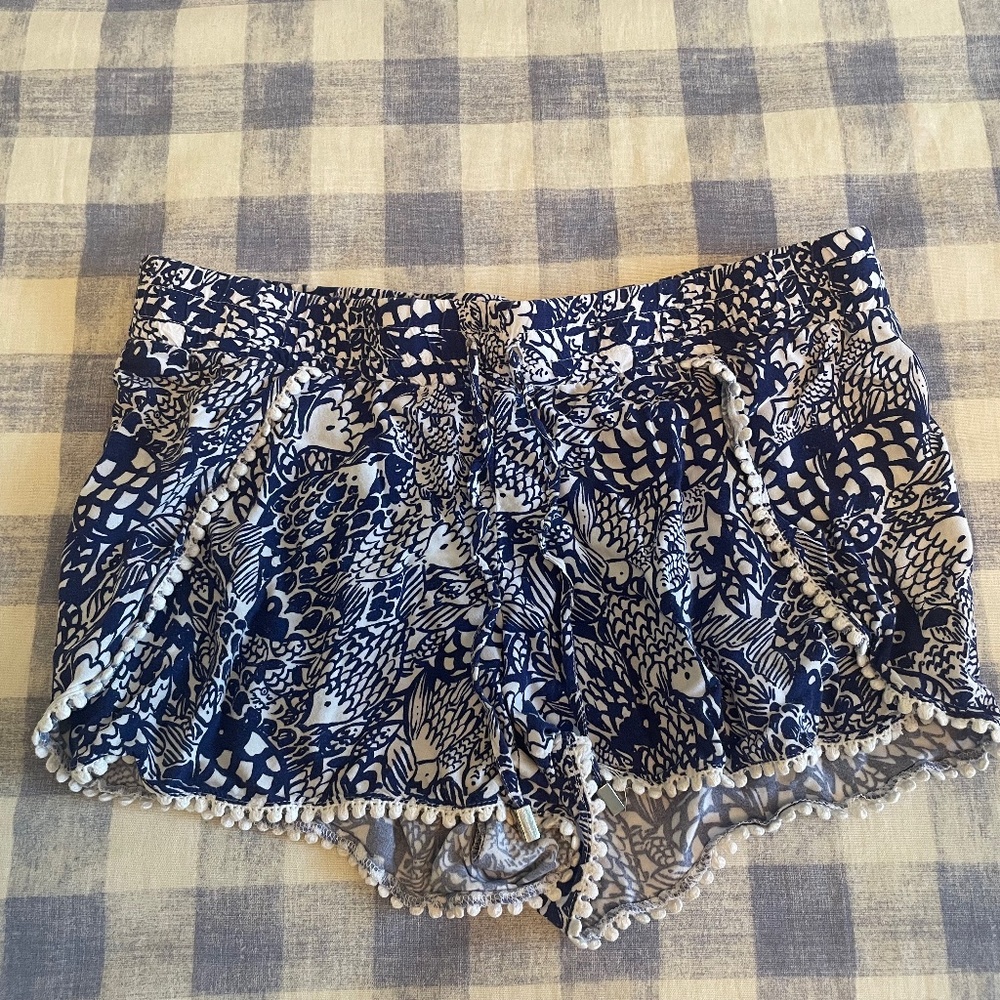 Lily Pulitzer x Target Blue Shorts